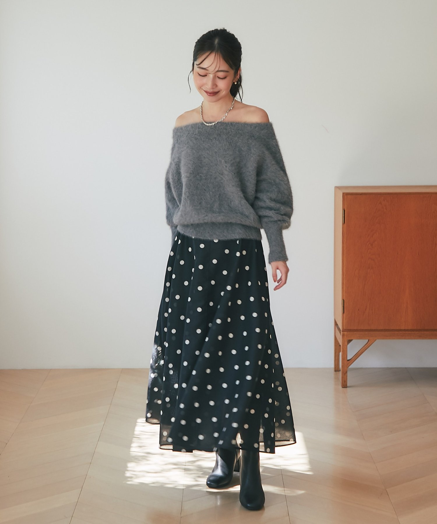 La boutique BonBon｜【今すぐお届け!・最強着映え】ドットオーガン