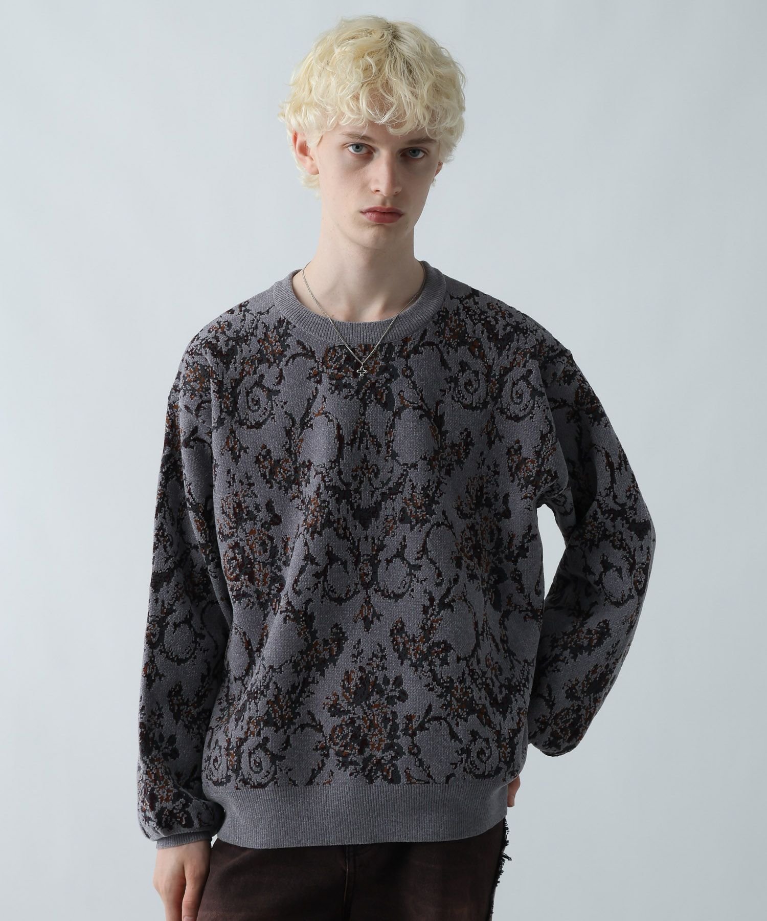 HARE｜ダマスクガラモールニットプルオーバー | Rakuten Fashion(楽天