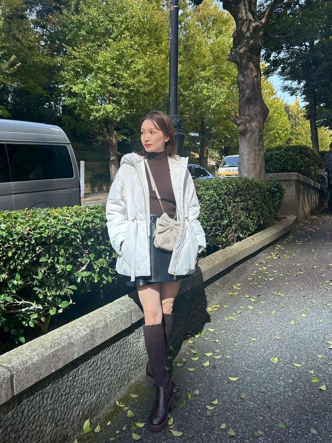 LILY BROWN｜【LILY BROWN×MARY QUANT】キルトダウンミドルコート