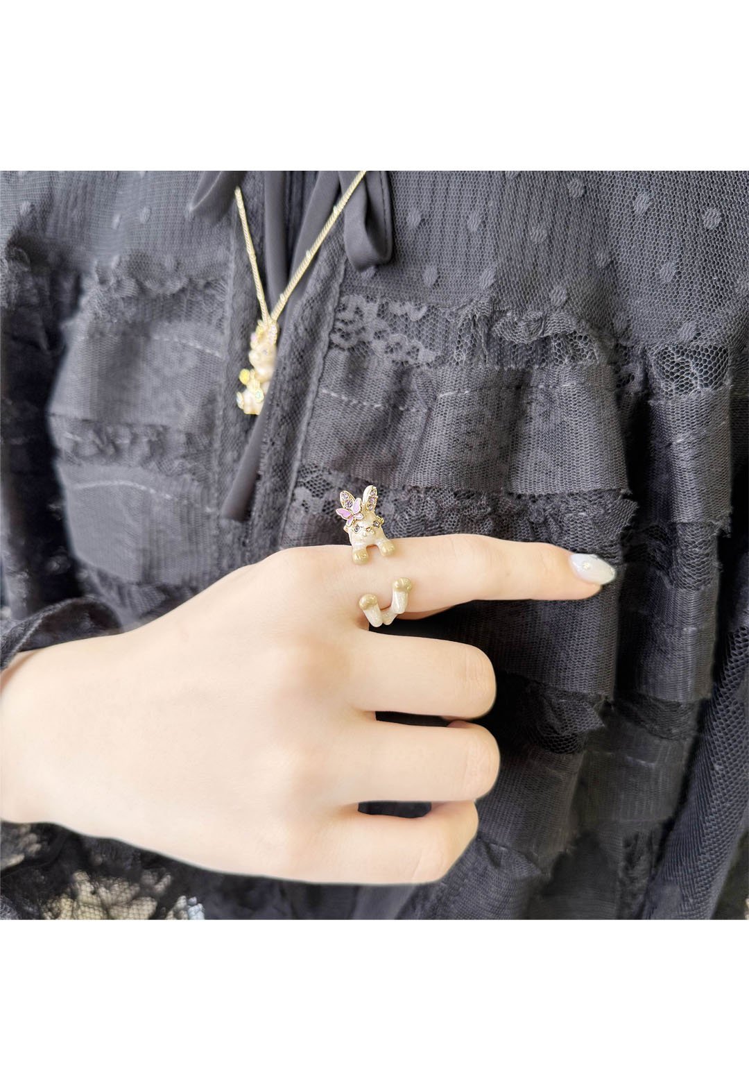 ANNA SUI｜うさぎ モチーフ リング | Rakuten Fashion(楽天