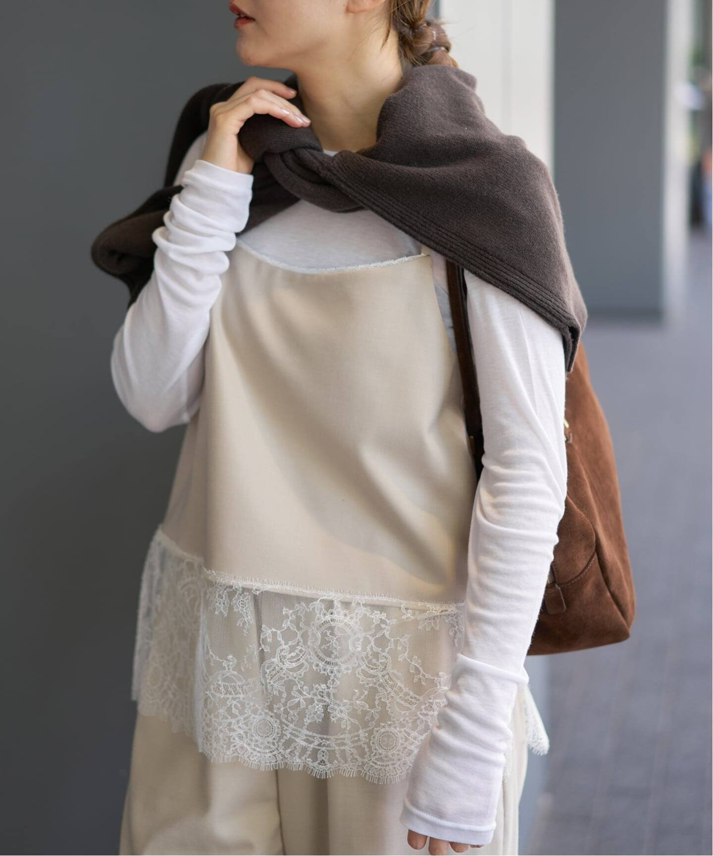 IENA｜《追加》レースヘムキャミソール | Rakuten Fashion(楽天