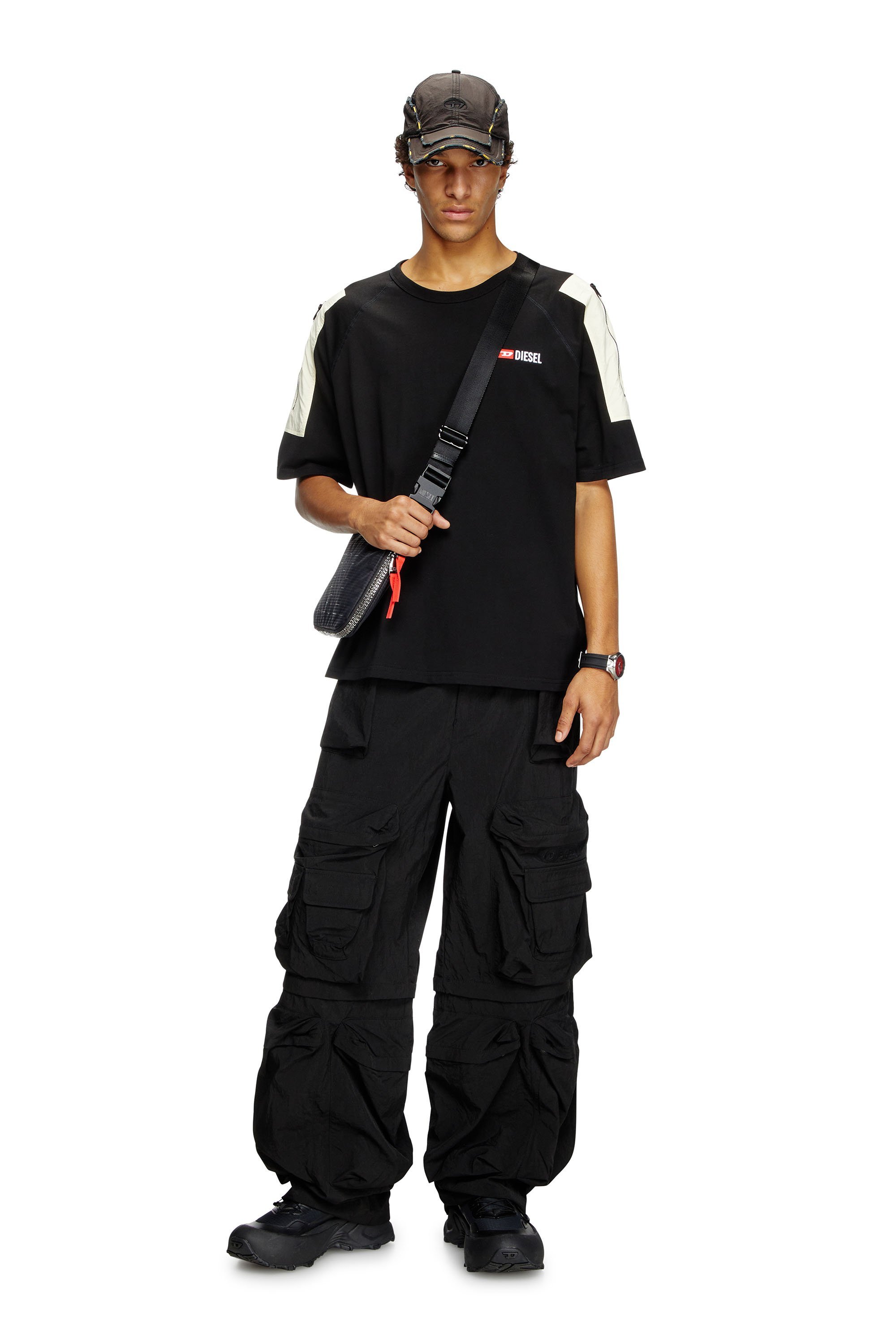 DIESEL｜メンズ ショルダーバッグ ZIP-D SHOULDER BAG X | Rakuten