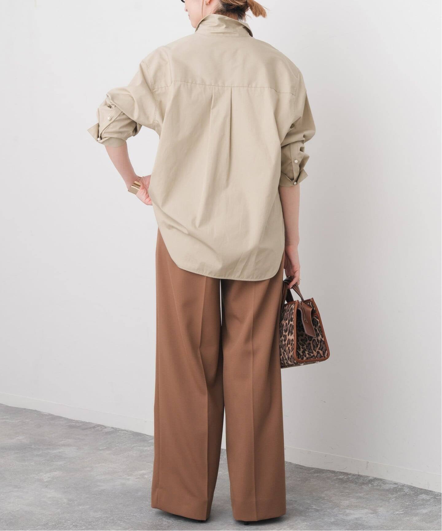 Spick & Span｜《追加》パールボタンシャツ | Rakuten Fashion(楽天