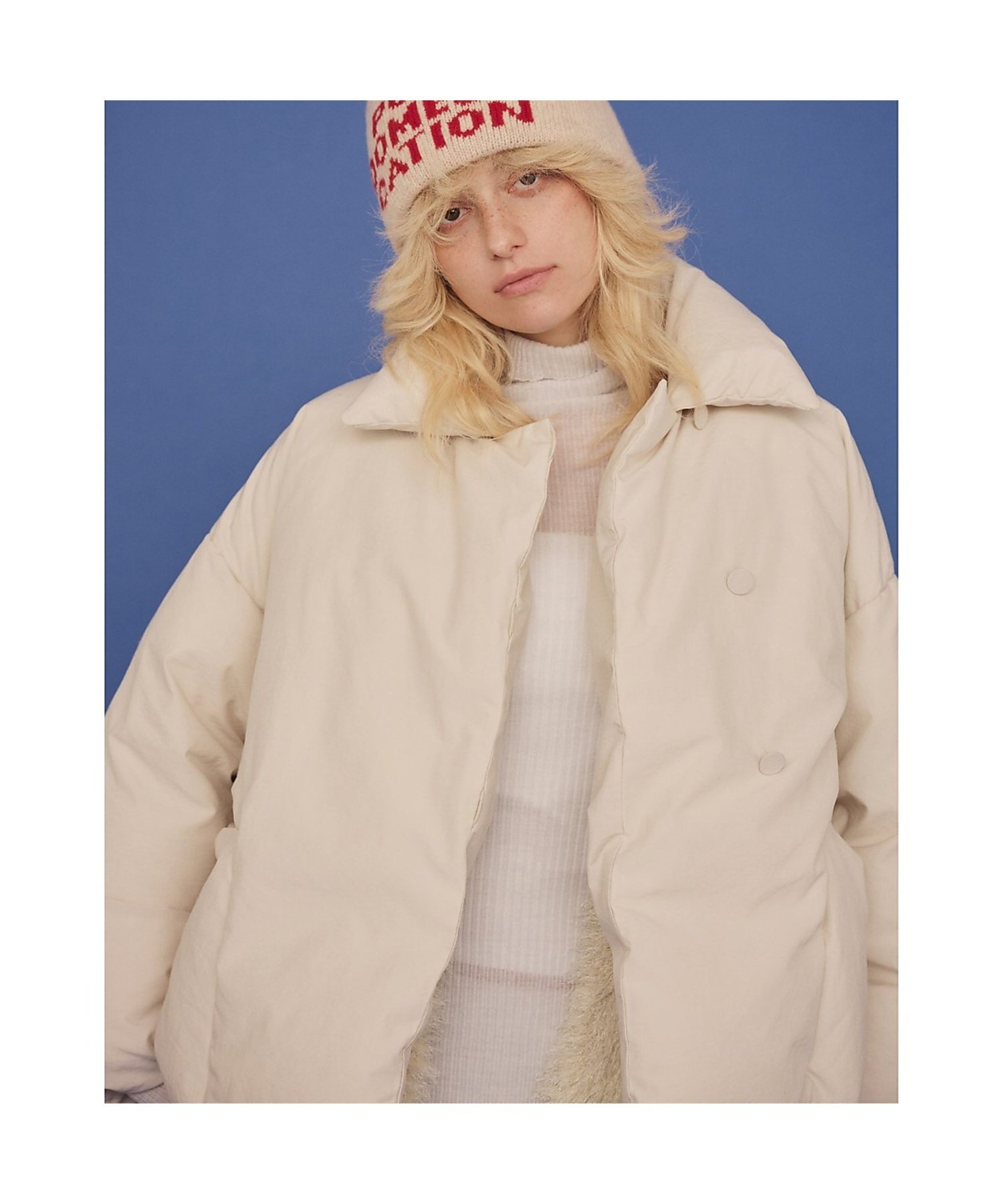 Rouge vif la cle｜【2サイズ展開】アップサイクルダウンコート