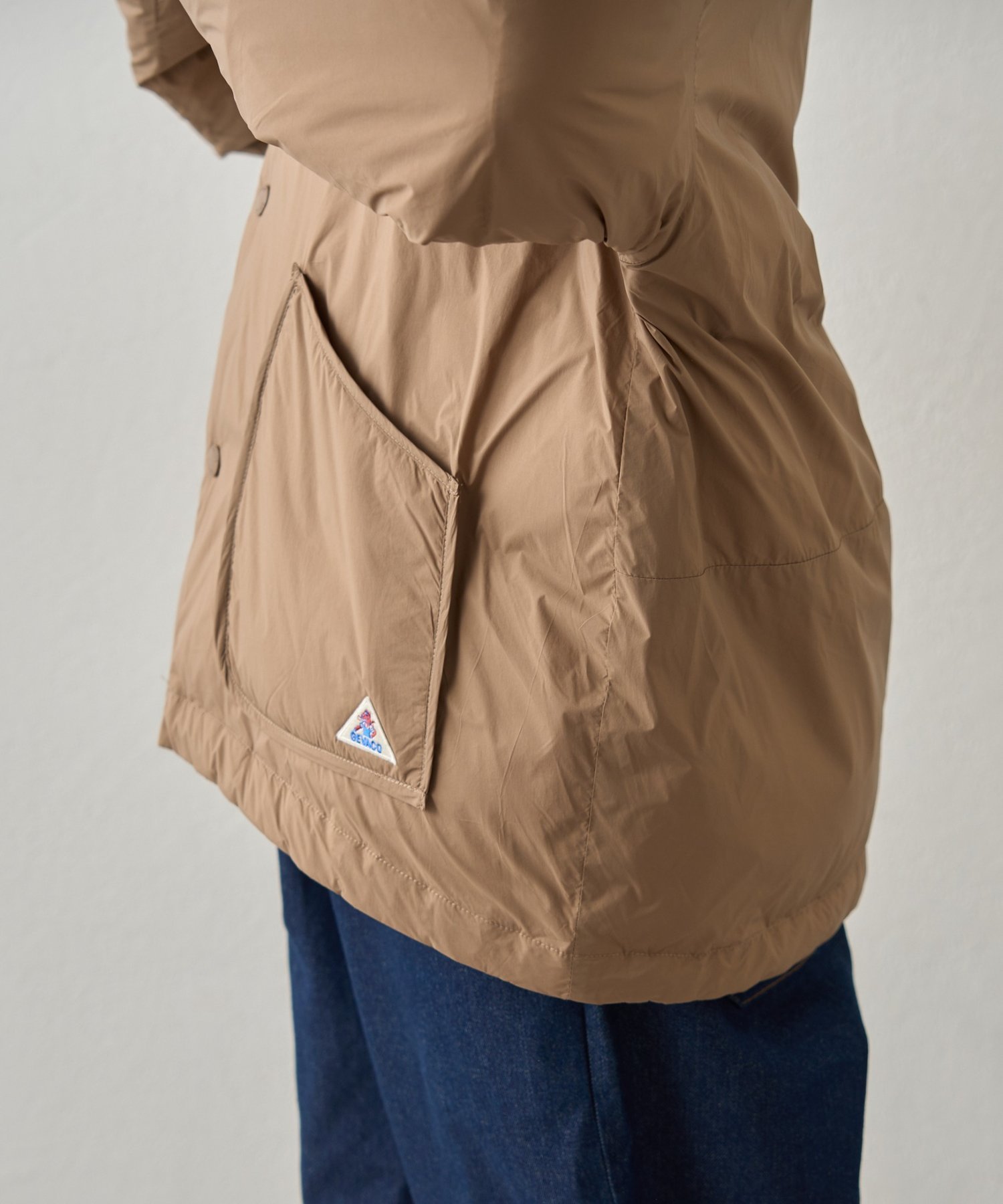 CIAOPANIC TYPY｜【GEVACO】ノンステッチミドル中綿ジャケット