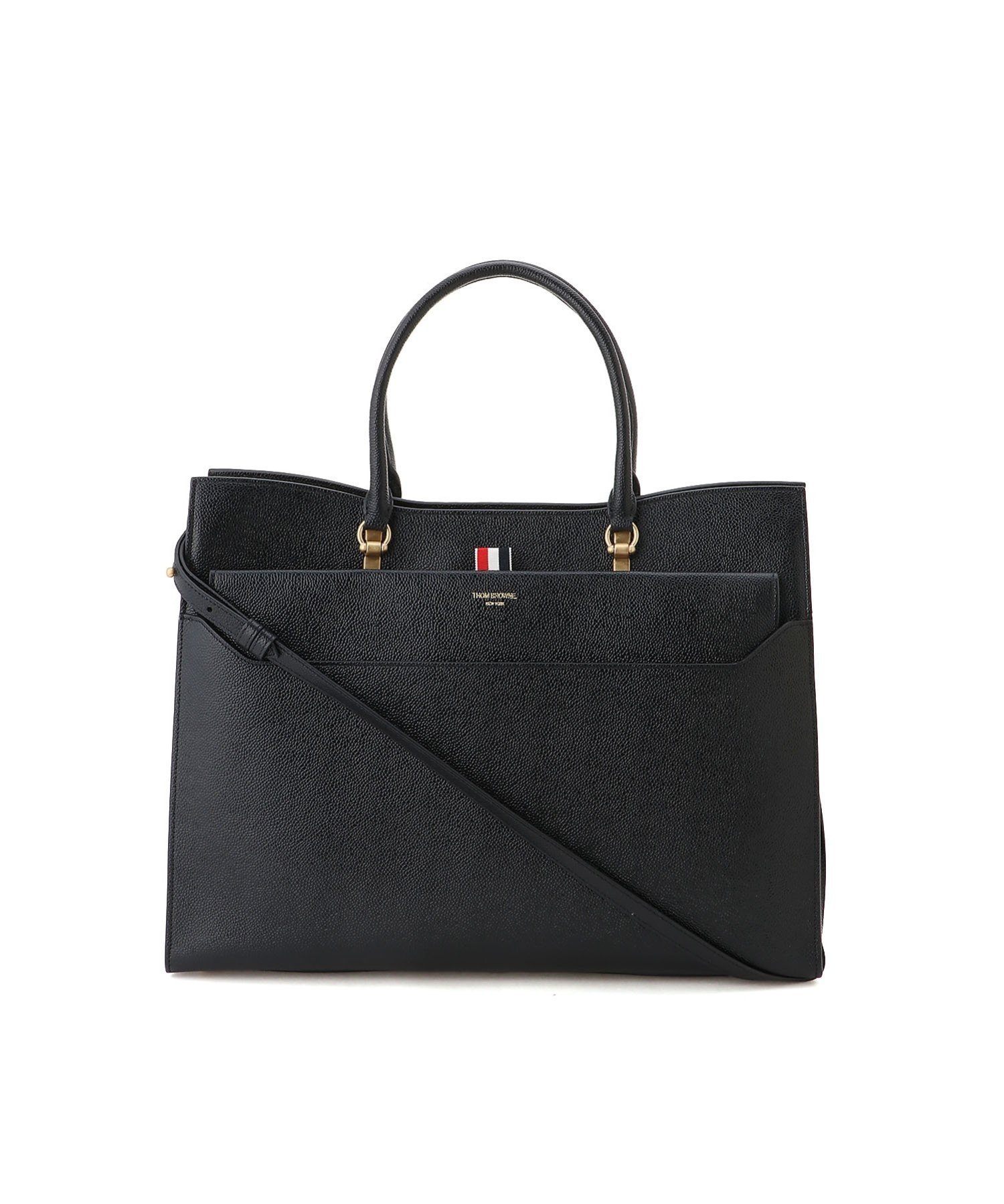 THOM BROWNE(トムブラウン)｜<公式> LARGE DUET TOTE | Rakuten
