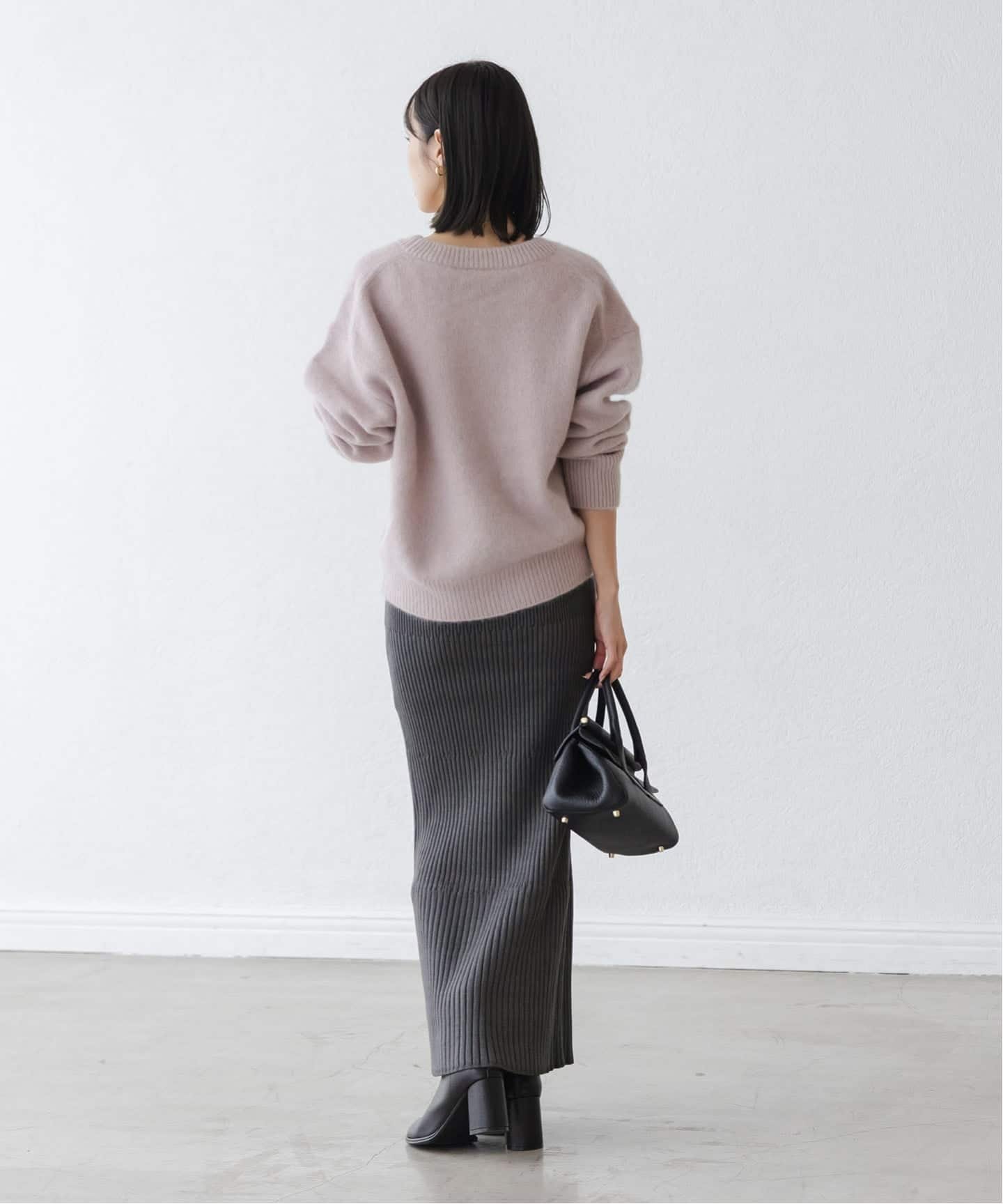 NOBLE｜《追加2》リブニットタイトスカート | Rakuten Fashion(楽天