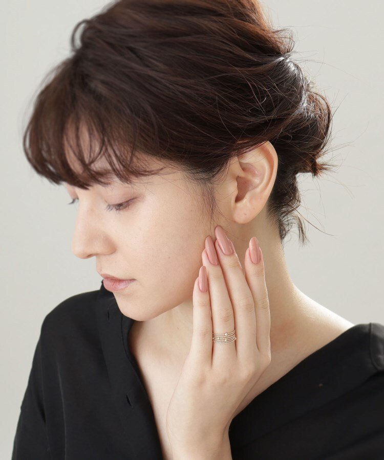 COCOSHNIK｜K10ハニー カットボール 形状記憶リング | Rakuten Fashion