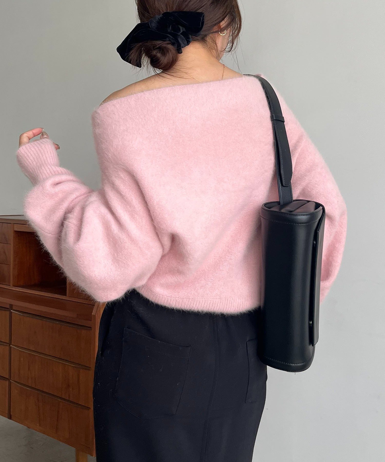 CAPRICIEUX LE'MAGE｜【上質な着心地/全骨格細見え】<C.L>FOXカシミア