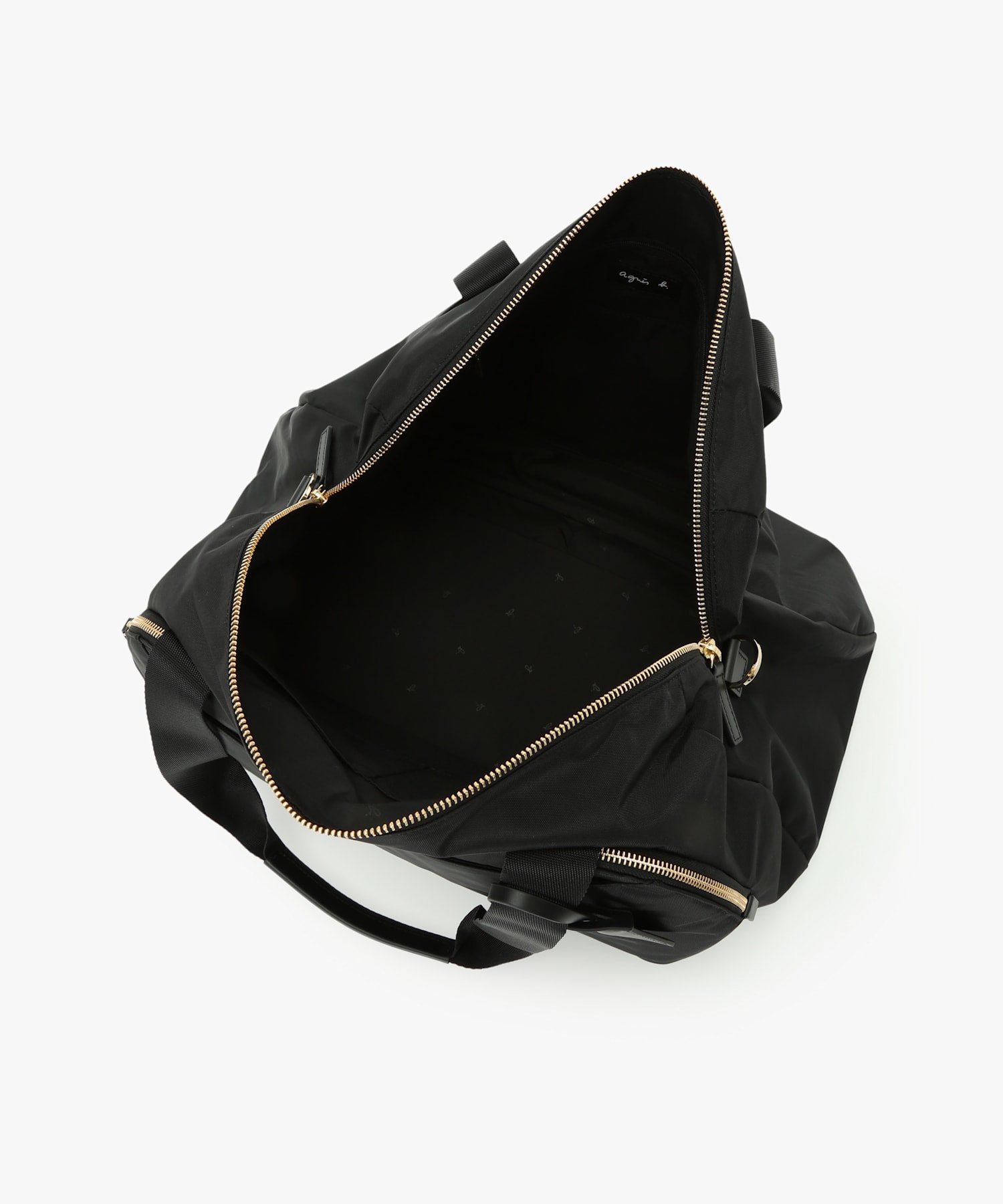 agnes b.｜ナイロンボストンバッグ 