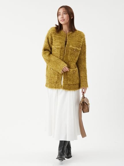 Mila Owen｜【00サイズあり】ウエストゴムギャザーマキシスカート