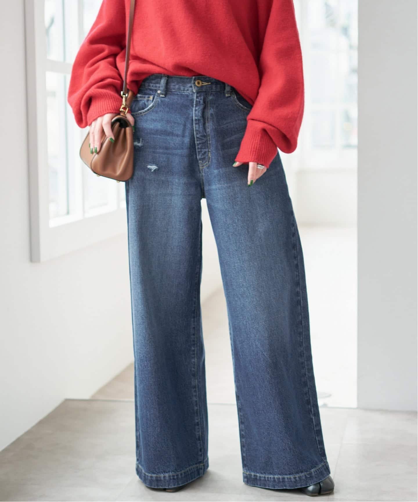 Spick & Span｜《追加2》5 1/2 BAGGY DENIM | Rakuten Fashion(楽天