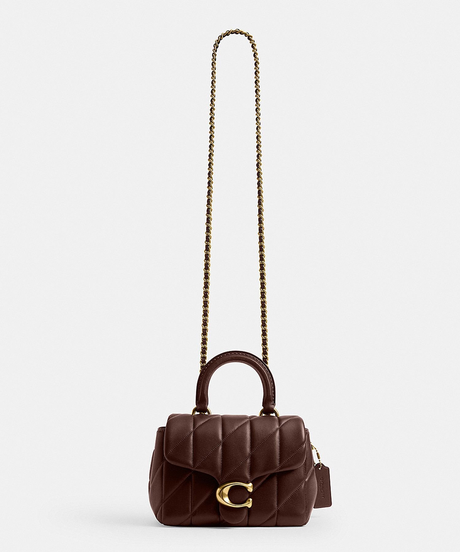 COACH｜【公式】タビー トップ ハンドル バッグ・キルティング