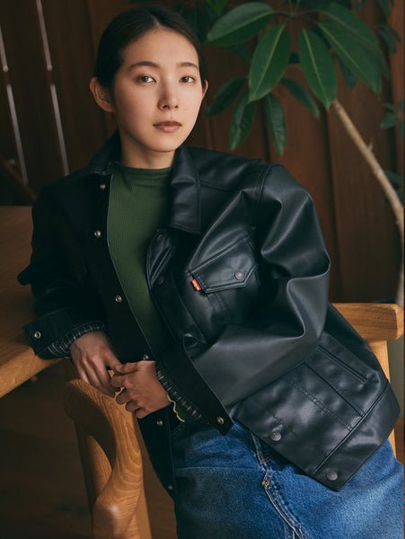 Levi's｜JAPAN LIMITED LEATHER TRUCKER JACKET | Rakuten Fashion