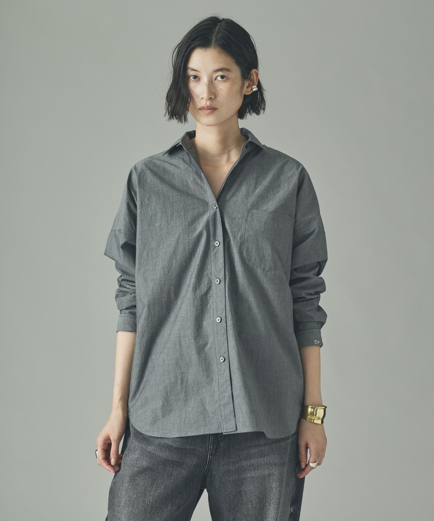 Curensology｜<&RC>イングレインビッグシャツ | Rakuten Fashion(楽天