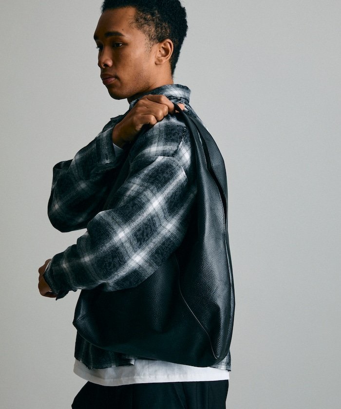 FREAK'S STORE｜Triangle Leather Marche Bag / トライアングル