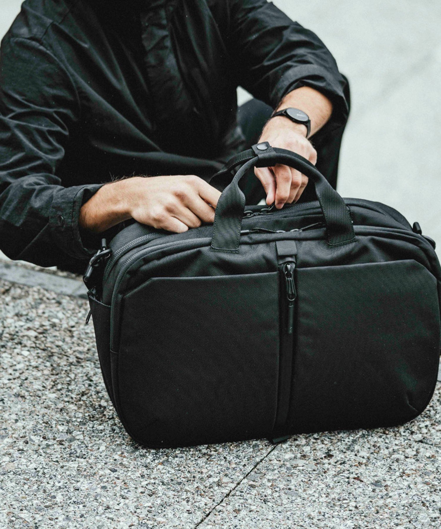 ＜Aer エアー＞ 3WAY BRIEF/バッグ■BEAUTY&YOUTH別注■ BEAUTY&YOUTH UNITED ARROWS｜【別注】 <Aer> 3WAY BRIEF/バッグ