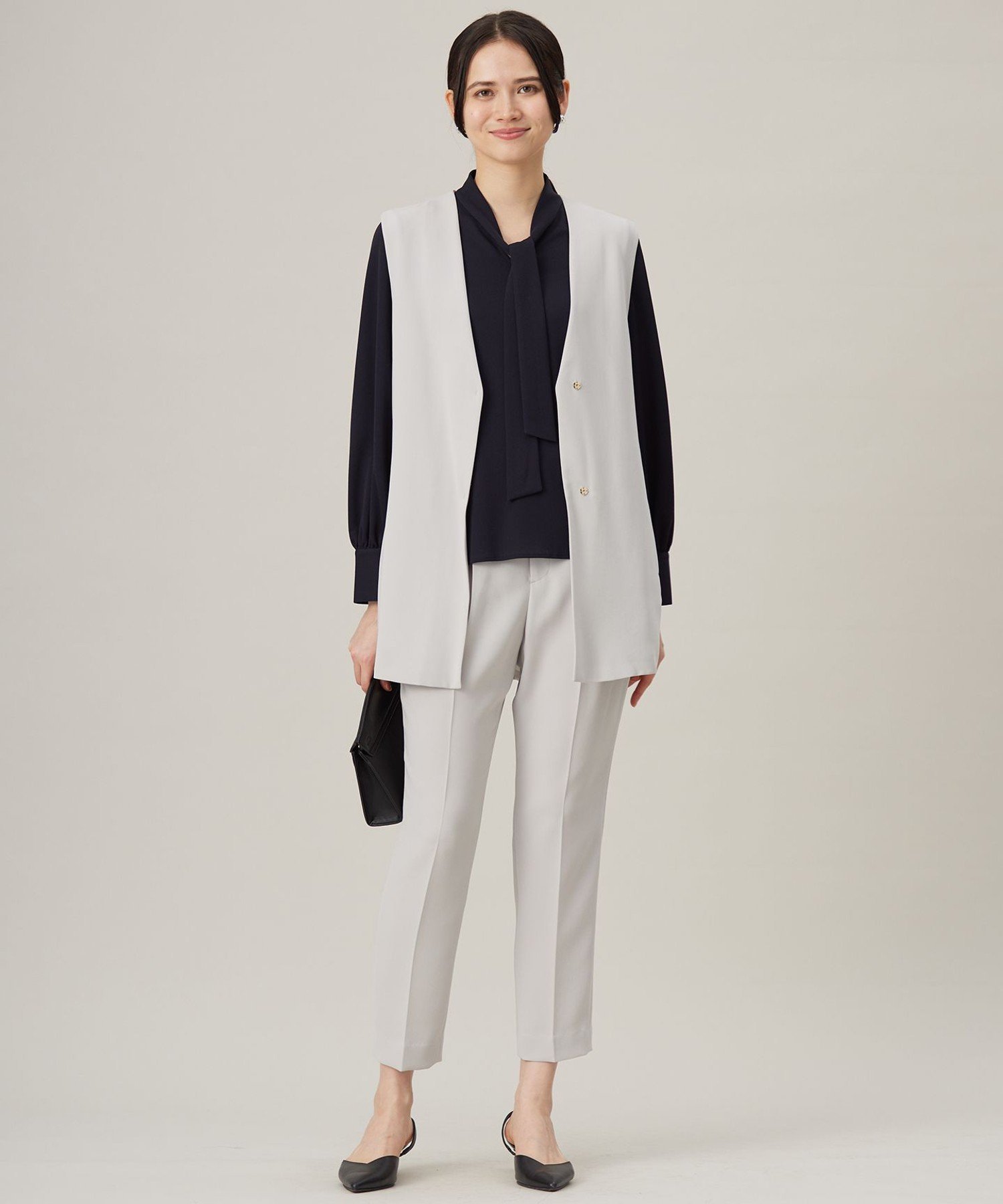 自由区｜【洗える】アムンゼンジャージー ブラウス | Rakuten Fashion