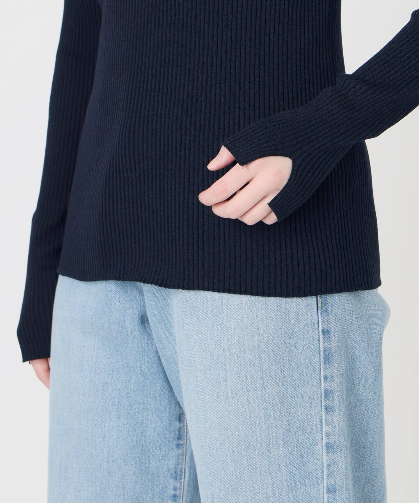 IENA｜《予約》レース襟 RIBホールガーメントプルオーバー | Rakuten