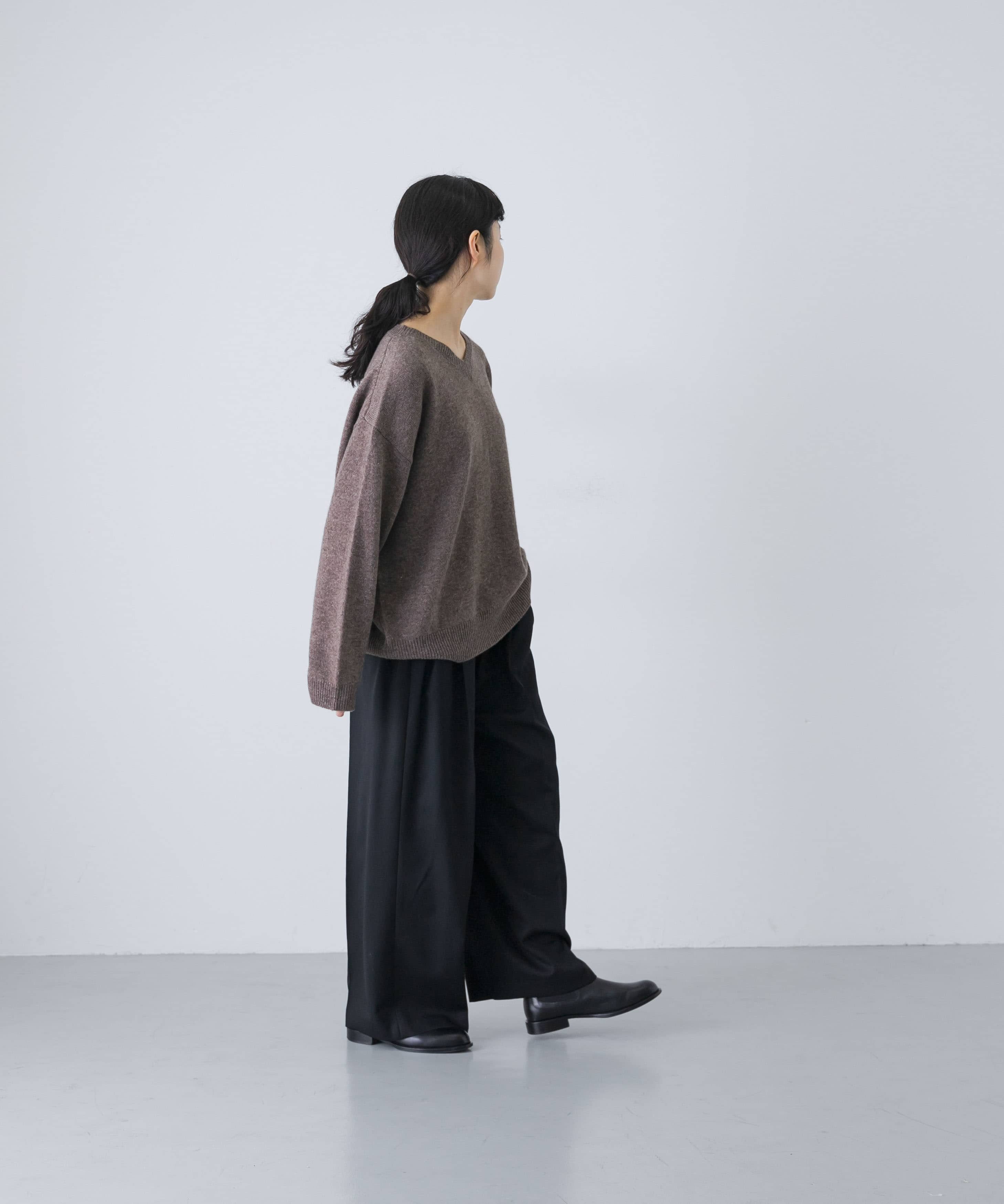 かぐれ｜ウォッシャブルウールツイルパンツ | Rakuten Fashion(楽天