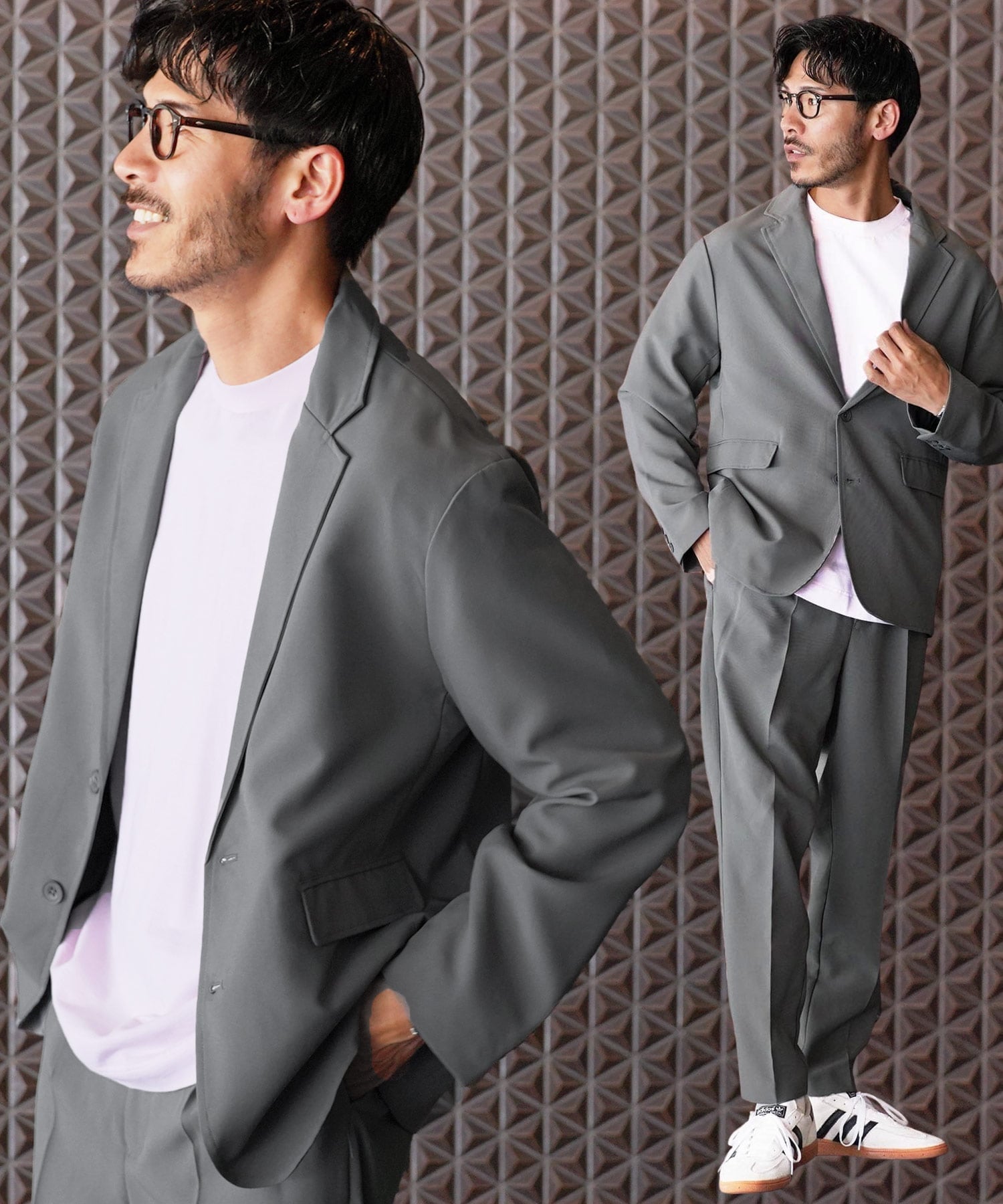 JIGGYS SHOP｜【セットアップ】リラックスシルエット カジュアルスーツ