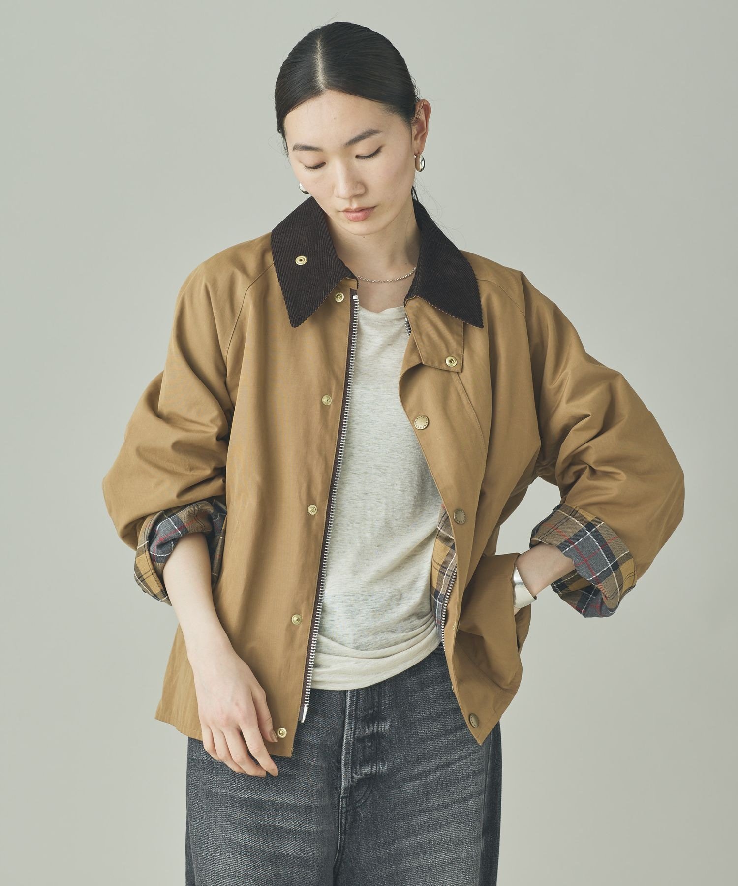 Curensology 〈＆RC〉ファティーグジャケット　　ヴィンテージライク Curensology｜<&RC>ヴィンテージライクファティーグジャケット