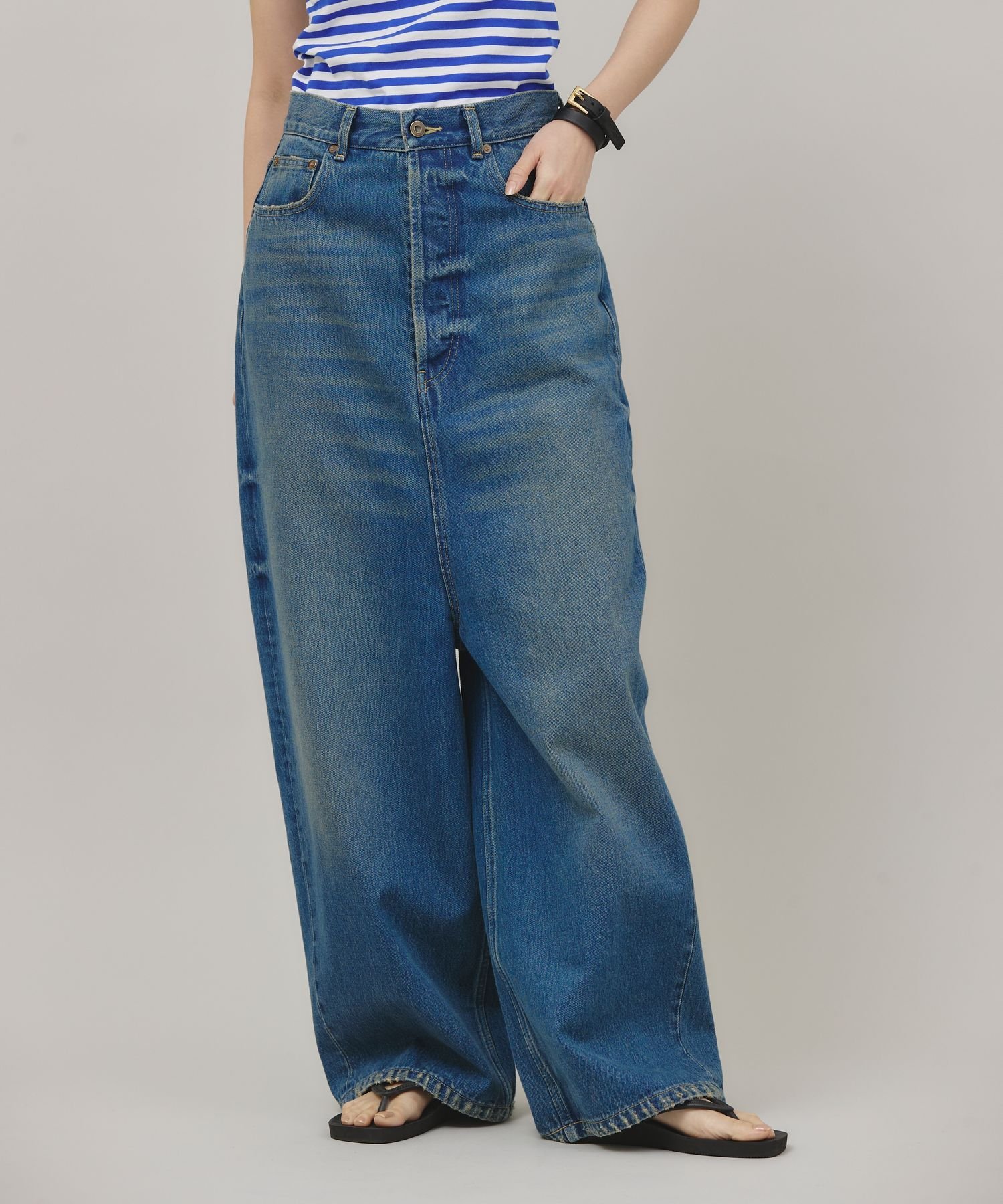 Curensology｜<&RC>スーパーワイドルーズデニム | Rakuten Fashion