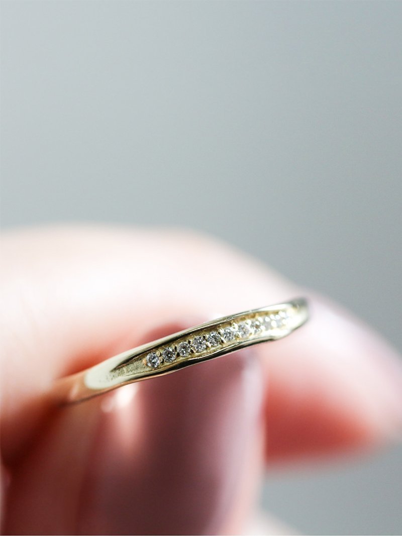 cui-cui｜ダイヤモンド リング | K10YG 〈世界最小〉 | Rakuten