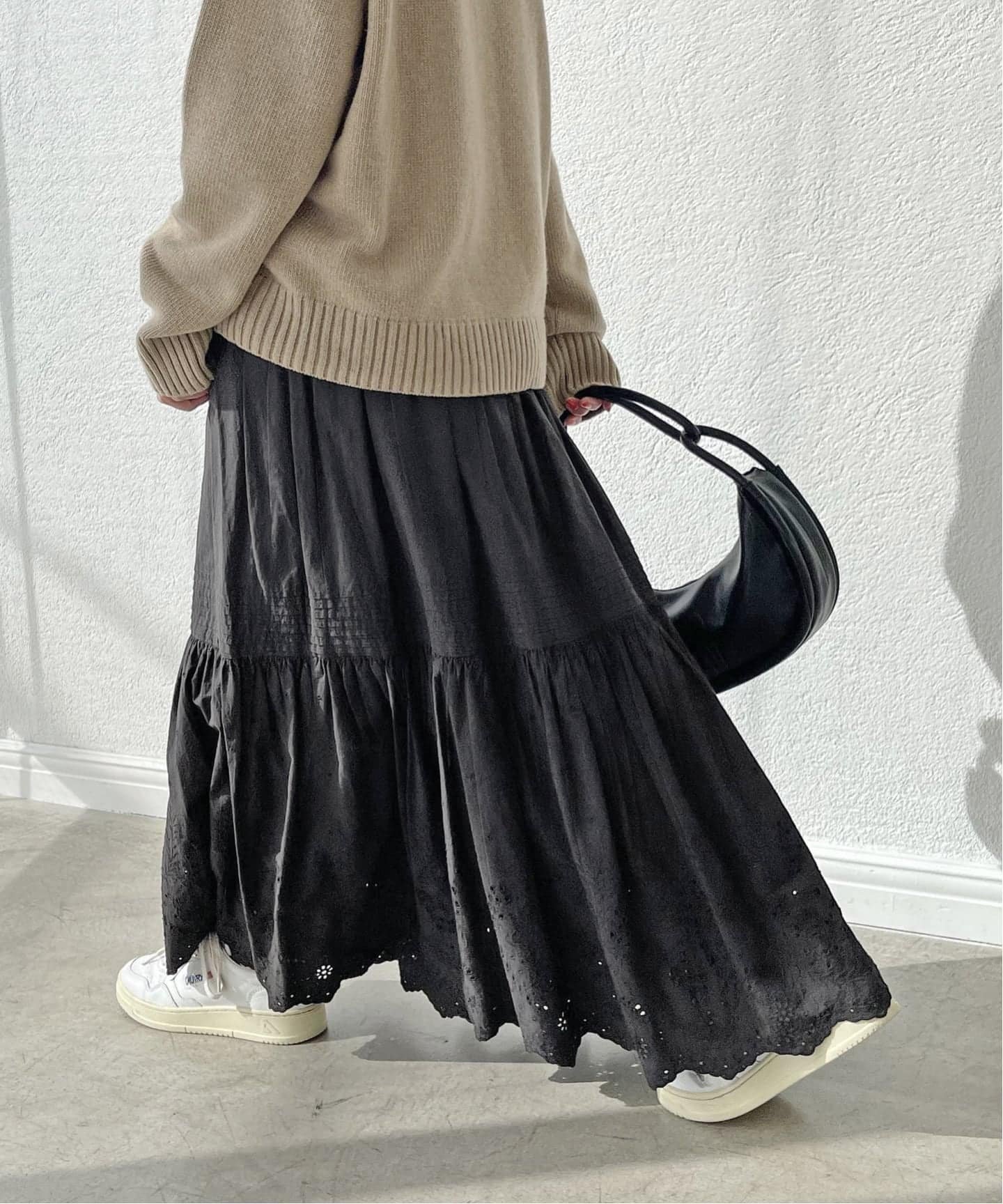 Spick & Span｜《追加2》エンブロイダリーレーススカート | Rakuten