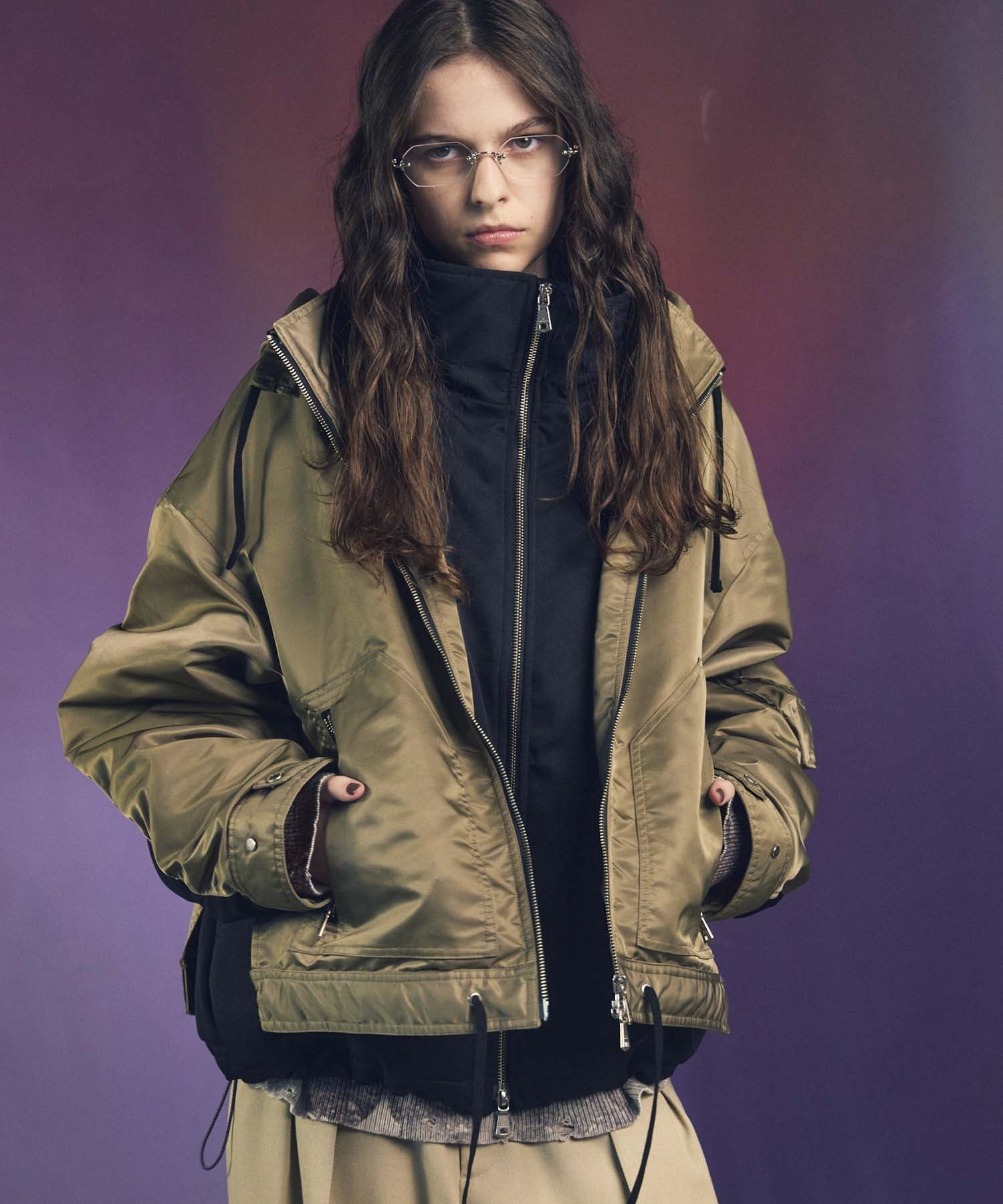 MAISON SPECIAL｜Prime-Over Layering Blouson | Rakuten Fashion(楽天