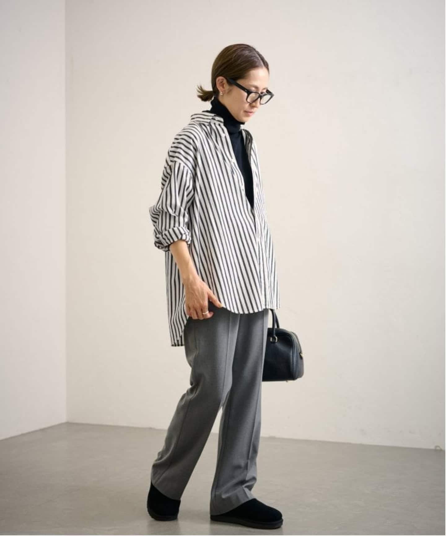 FRAMeWORK｜≪WEB限定 / 追加≫コットンストライプレギュラーカラー