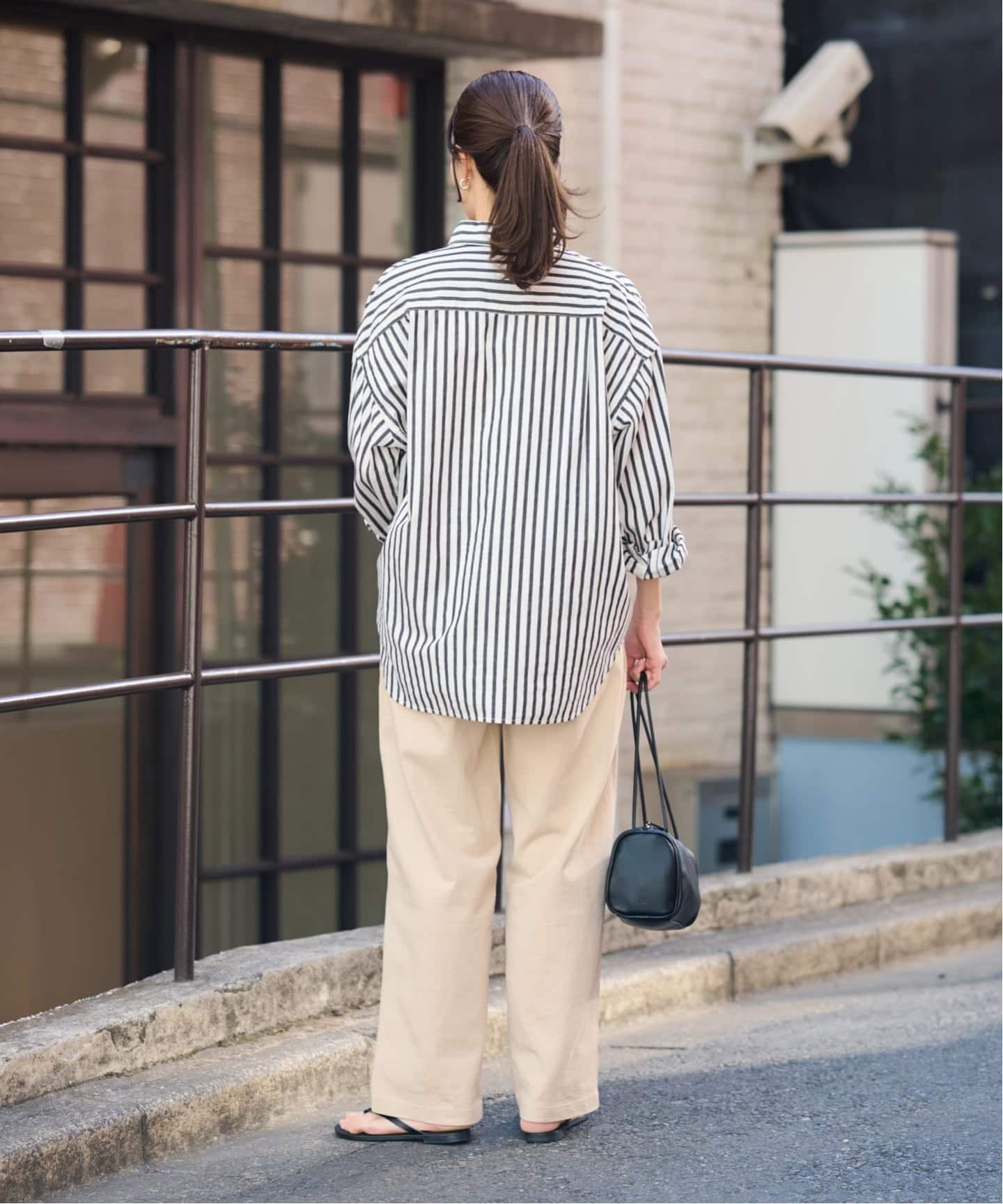 FRAMeWORK｜≪WEB限定 / 追加≫コットンストライプレギュラーカラー