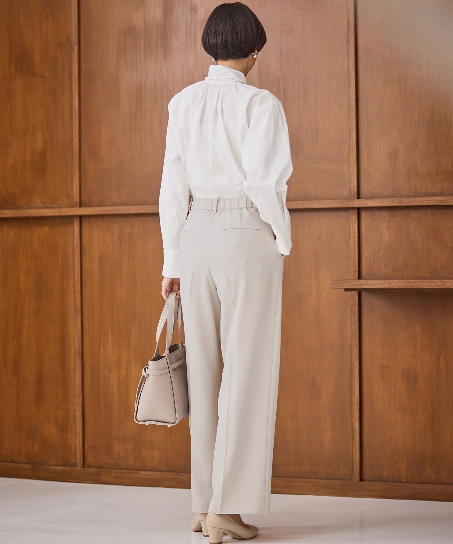 トド【23区】Bahariye パンツスーツ セットアップ 大きいサイズ スーツ