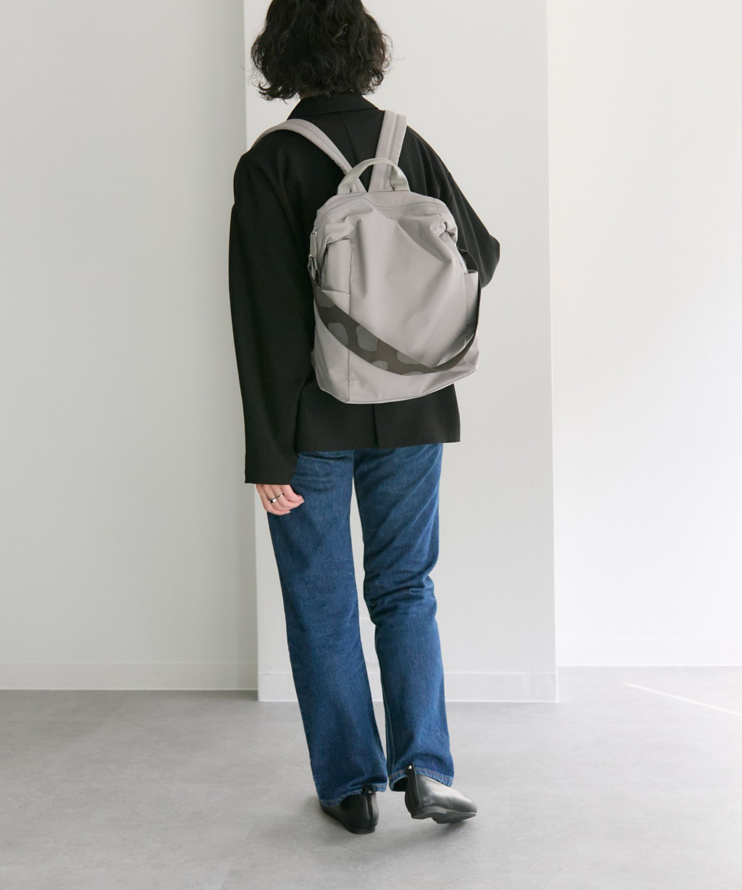 ear PAPILLONNER｜柄ワイドテープリュック&ショルダーバッグ | Rakuten