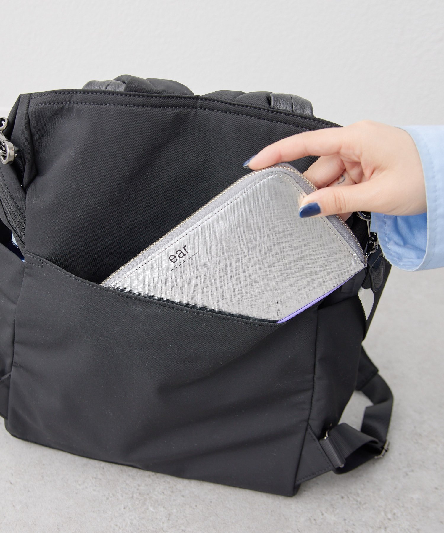 ear PAPILLONNER｜柄ワイドテープリュック&ショルダーバッグ | Rakuten