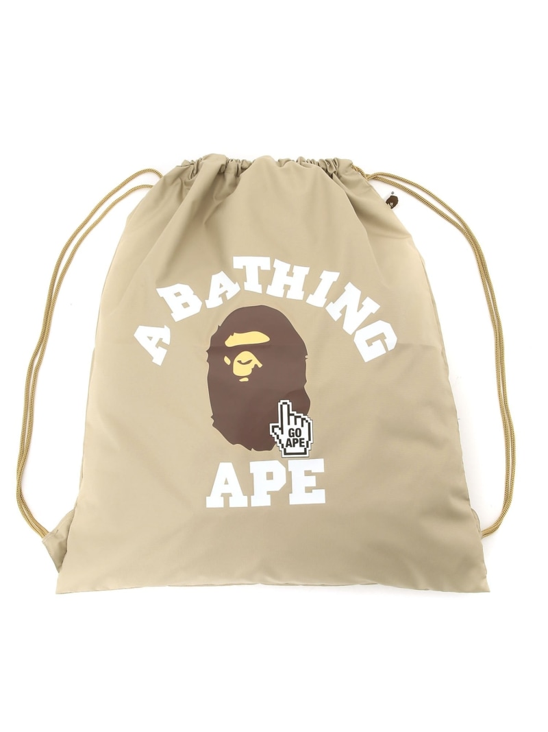 楽天市場】A BATHING APE GO APE POINTER COLLEGE KNAPSACK ア