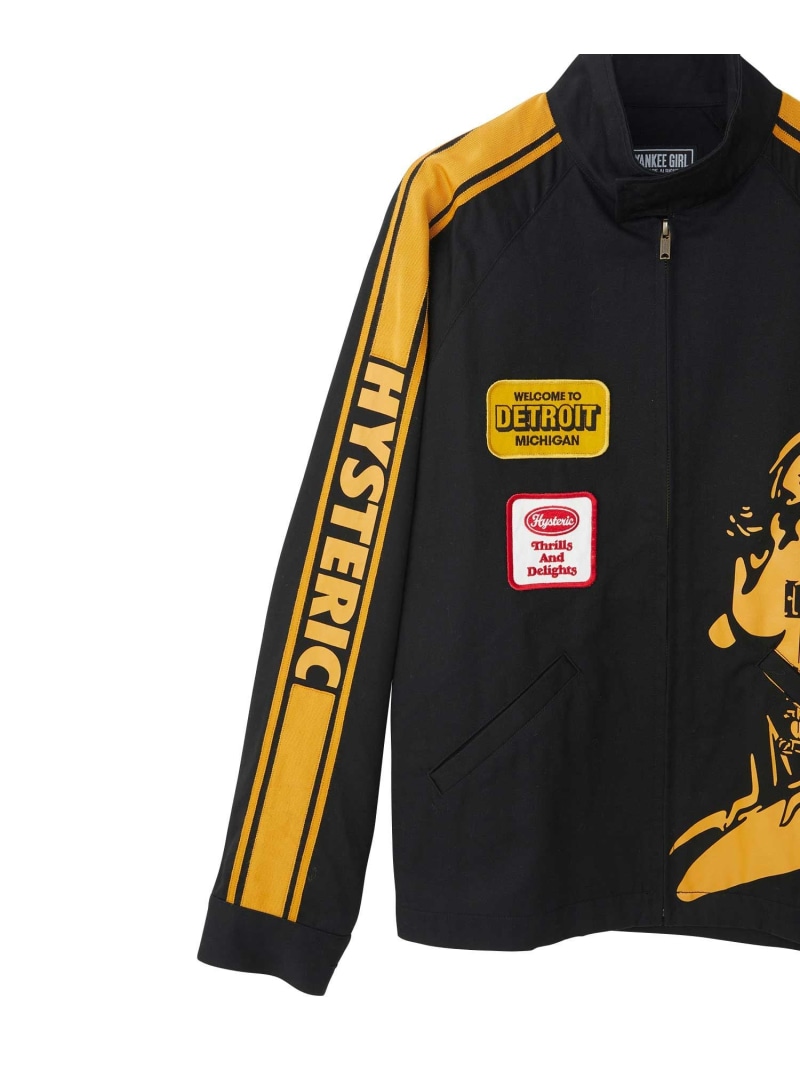 楽天市場】HYSTERIC GLAMOUR DETROIT ROCK レーシングジャケット