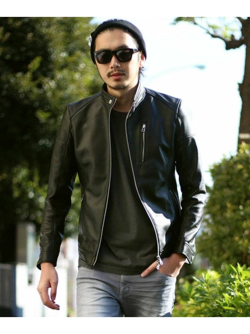 楽天市場】【SALE／20%OFF】RATTLE TRAP シングルライダースレザー