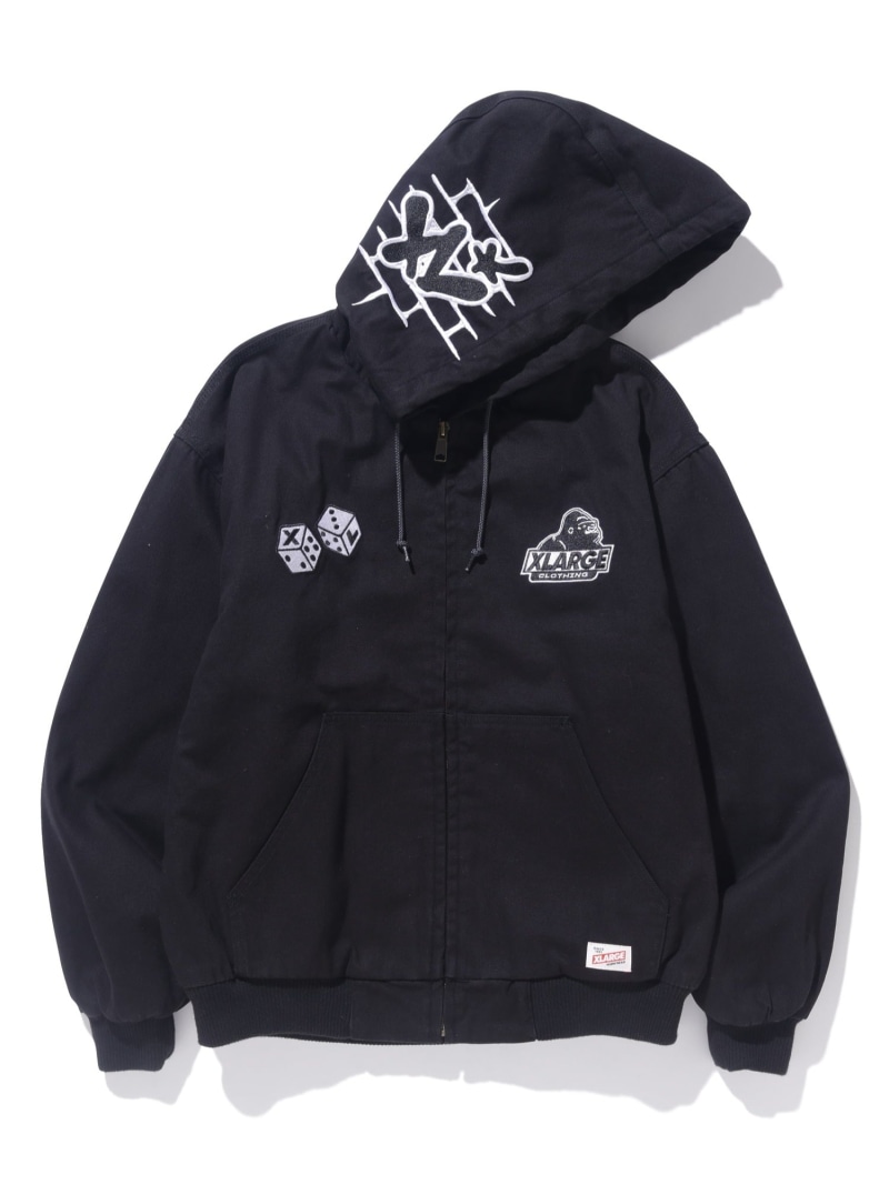 楽天市場】【SALE／30%OFF】XLARGE DICE HOODED WORK JACKET