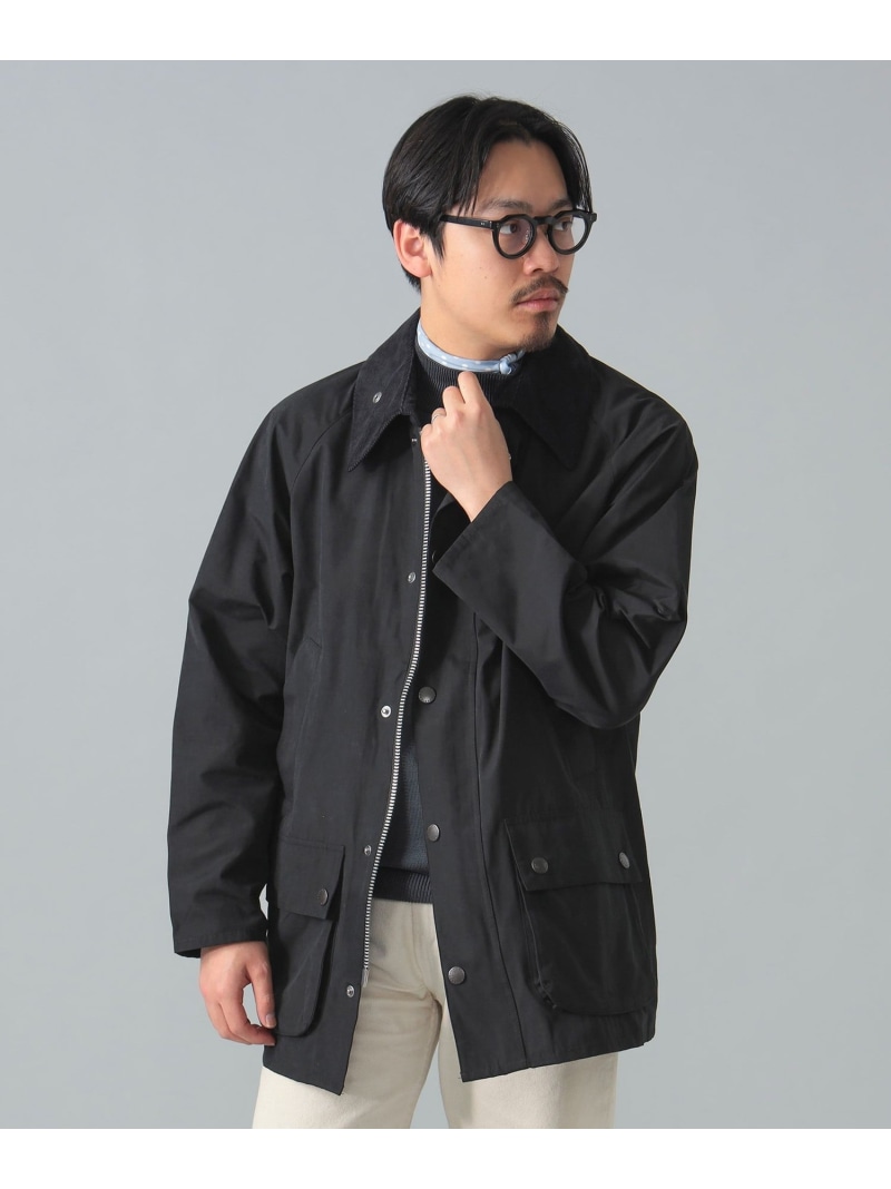楽天市場】BEAMS F 【別注】Barbour / BEDALE CLASSIC FIT ピーチ