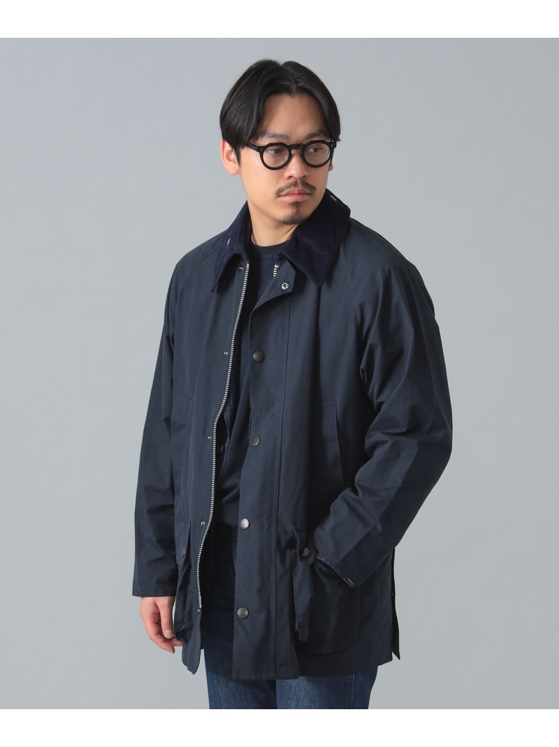 楽天市場】BEAMS F 【別注】Barbour / BEDALE CLASSIC FIT ピーチ