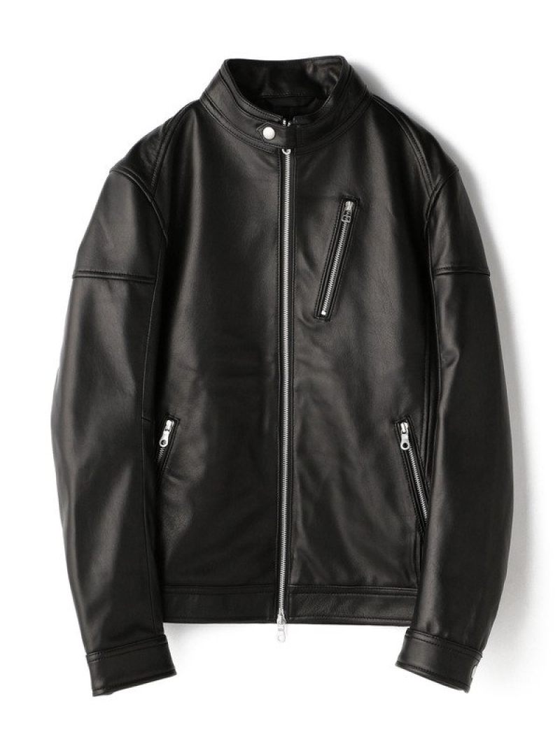 楽天市場】RATTLE TRAP シングルライダースレザージャケット メンズ