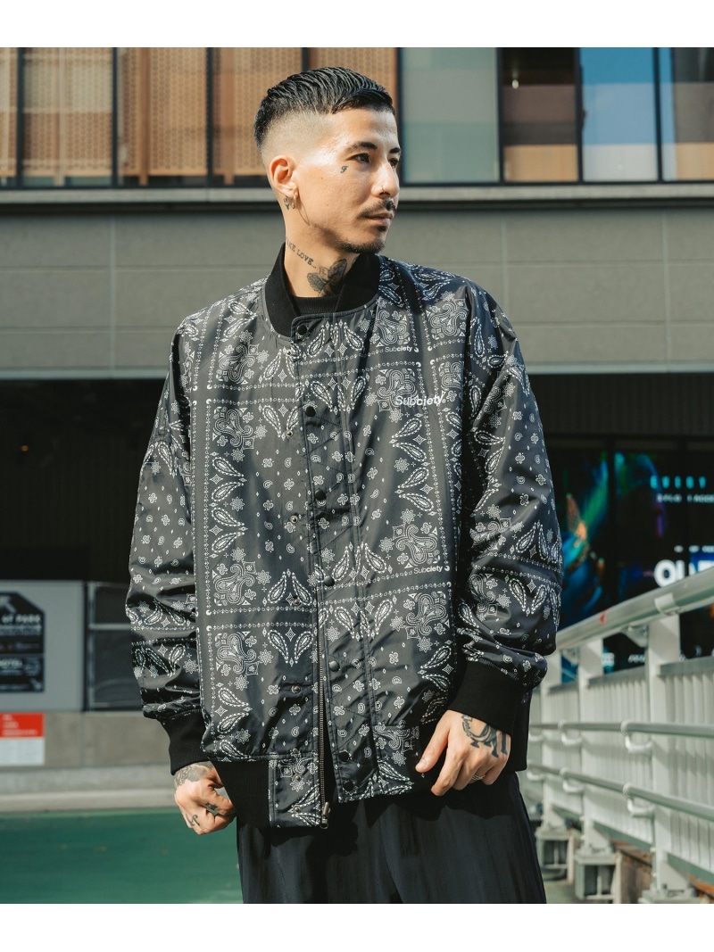 楽天市場】Subciety REVERSIBLE MA-1 サブサエティ ジャケット