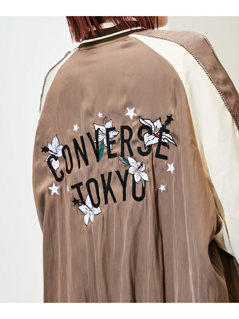 楽天市場】CONVERSE TOKYO MENS 刺繍スカジャン コンバーストウキョウ
