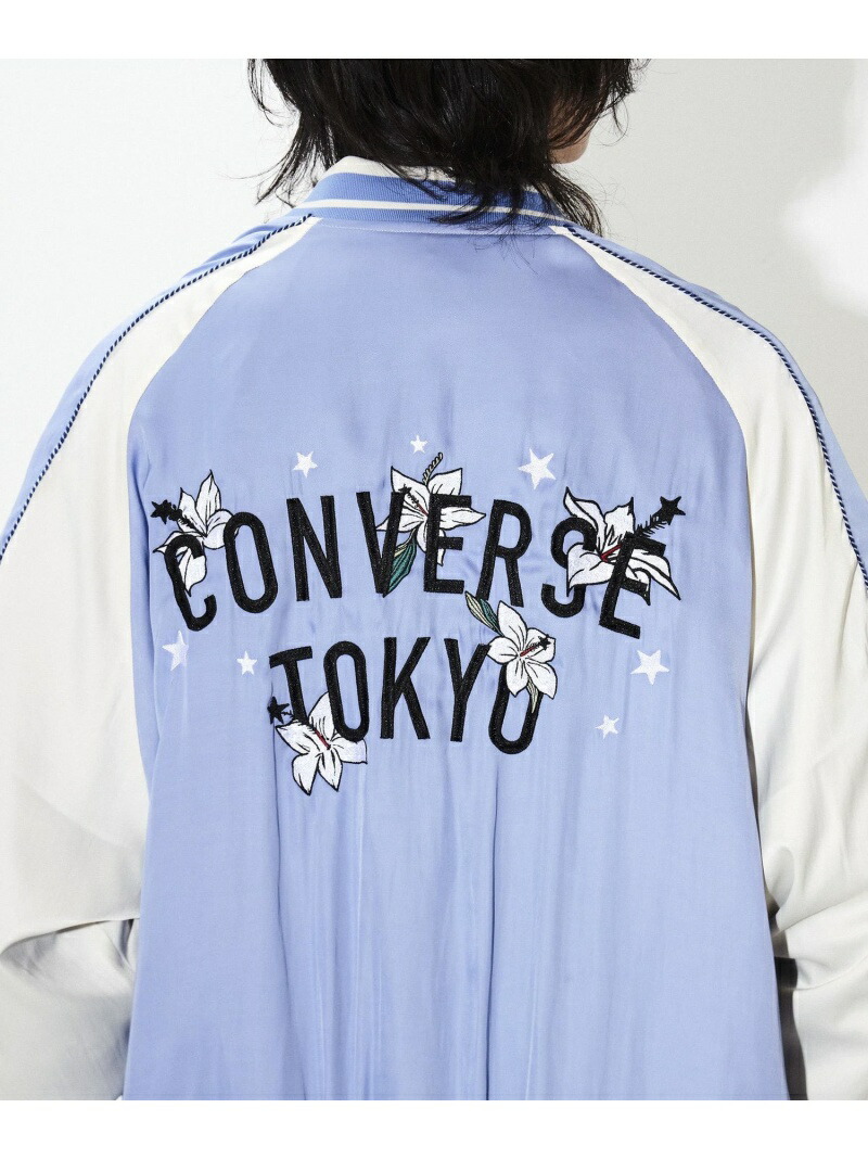 楽天市場】CONVERSE TOKYO MENS 刺繍スカジャン コンバーストウキョウ