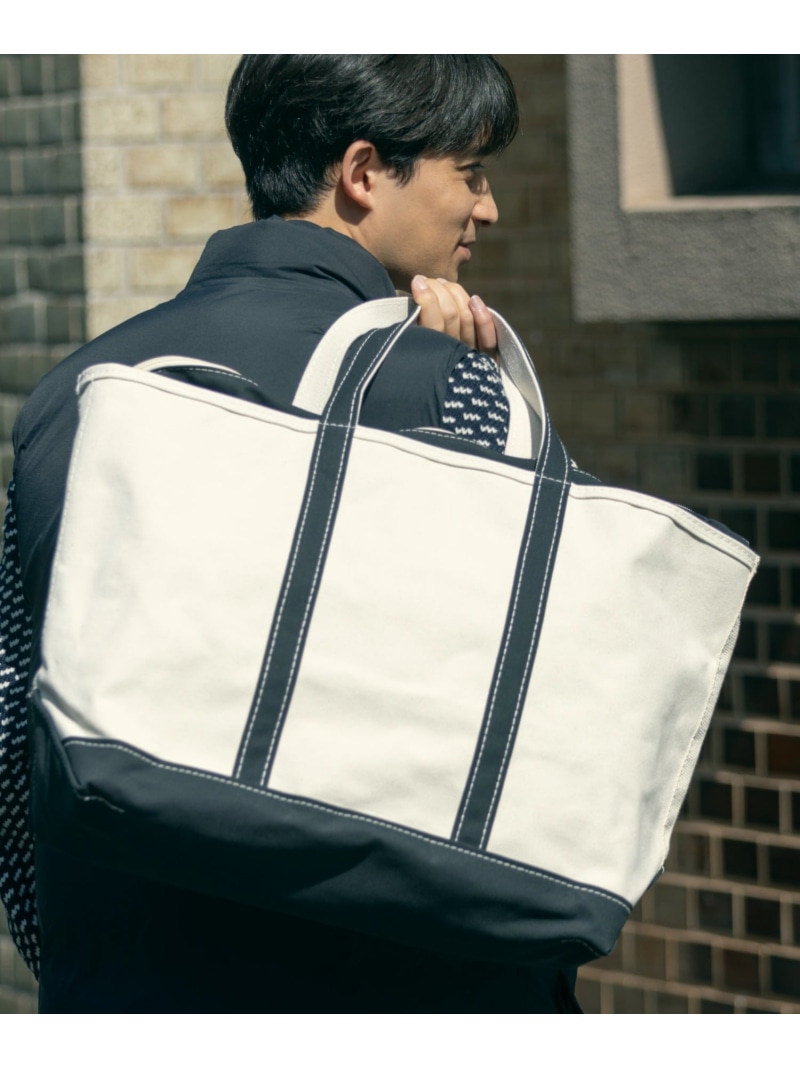 楽天市場】L.L.Bean ボート・アンド・トート・バッグ、ジップ・トップ