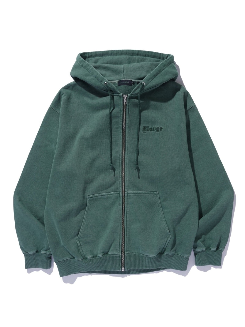 楽天市場】【SALE／30%OFF】XLARGE PIGMENT EMBOSSED ZIP HOODED