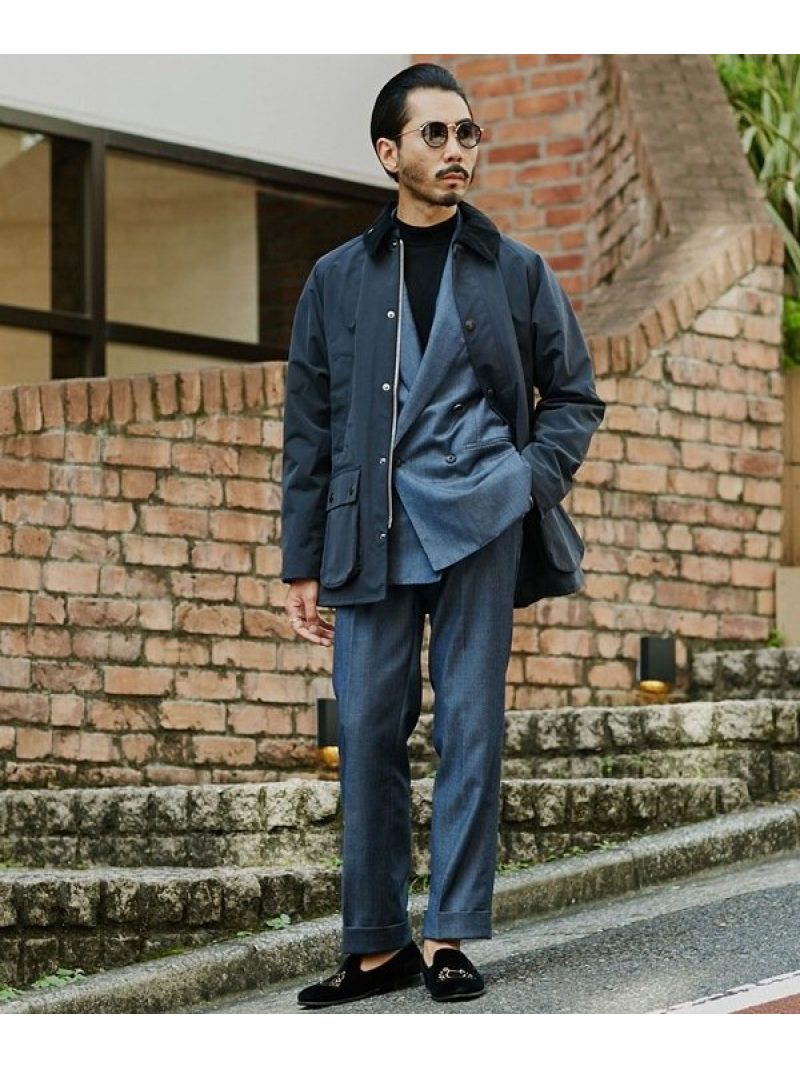 楽天市場】【SALE／20%OFF】NANO universe Barbour/別注BEDALE SL