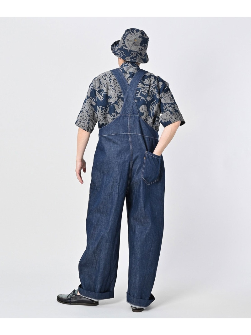 楽天市場】45R モンプデニムの908オーバーオール(濃) フォーティ