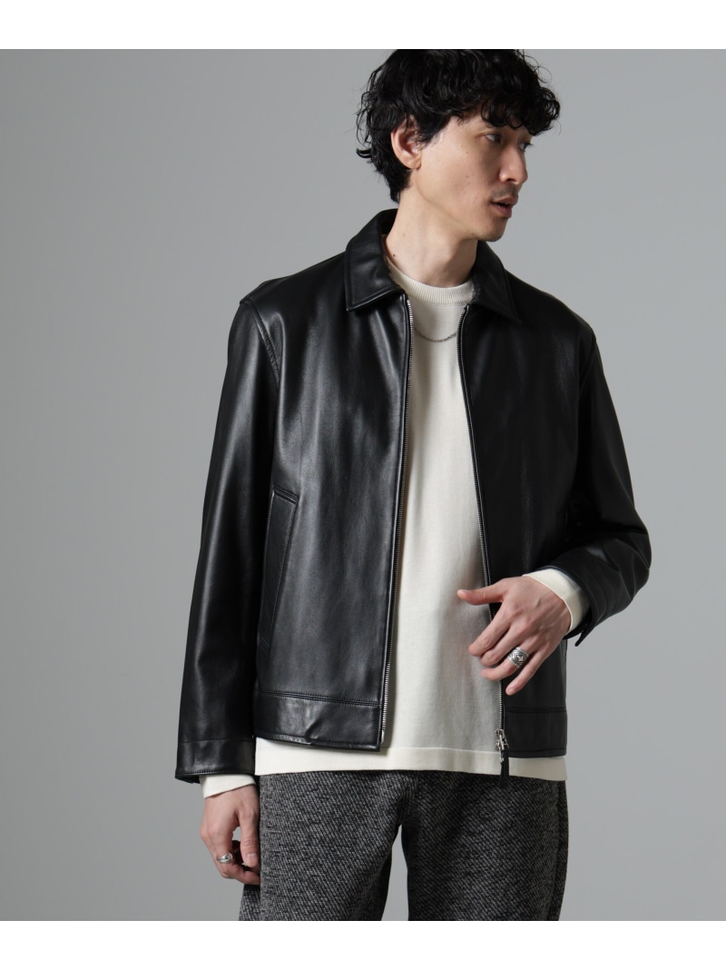 楽天市場】NANO universe ライトラムナッパシングルライダース ナノ